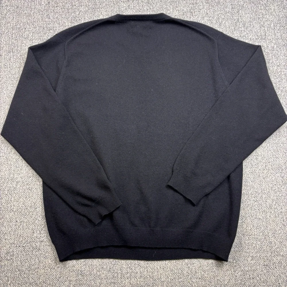 Club Room Men's Size 2-Ply Cashmere‎ V-Neck 100% Cashmere Sweater